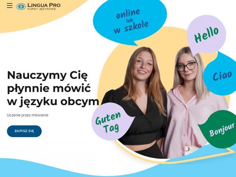 Kingua-pro.pl - kurs językowy angielskiego