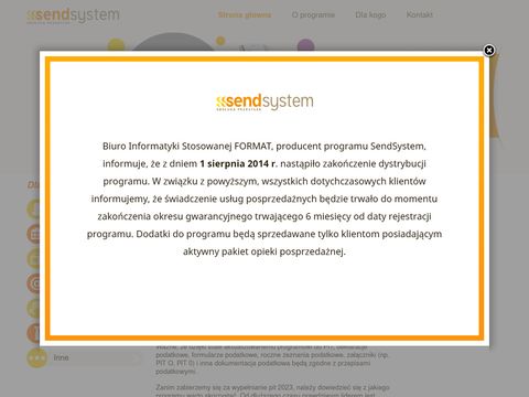 Sendsystem.pl - adresowanie przesyłek listów