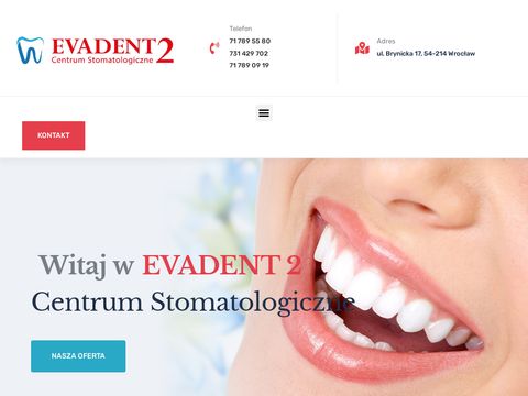 Evadent 2 Wrocław implanty wrocław