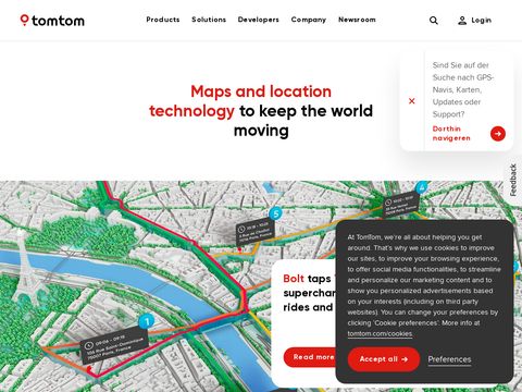 Tomtom.com nawigacja samochodowa