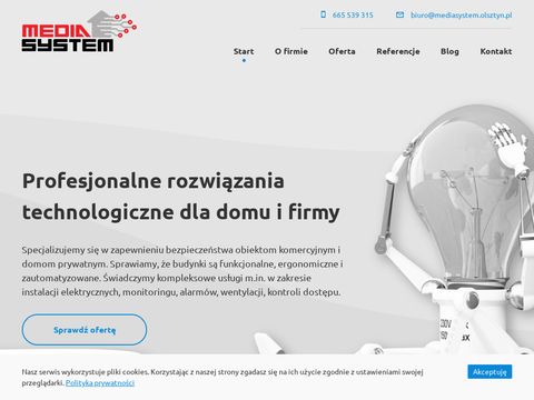 Media System klimatyzacja Olsztyn