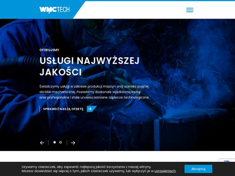 WMC Tech - usługi obróbki mechanicznej