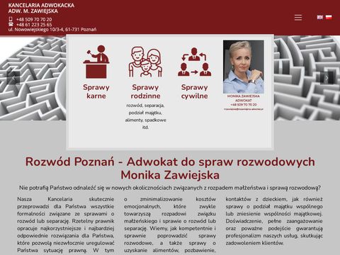 Mzawiejska-adwokat.pl odzyskiwanie długów Poznań