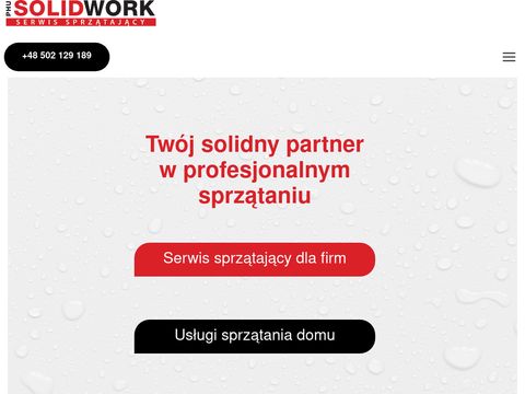 Solidwork.pl sprzątanie obiektów Piaseczno