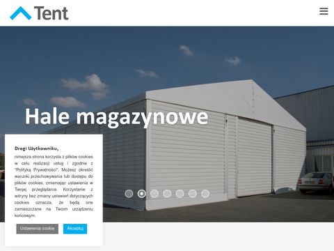 Tent.com.pl hala magazynowa z plandeki