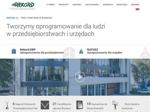 Rekord.com.pl oprogramowanie dla przedsiębiorstw