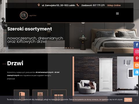 Projektplus.com.pl drzwi z montażem w Lublinie