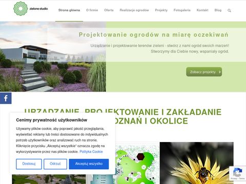 Zielone-studio.pl zakładanie ogrodów Poznań