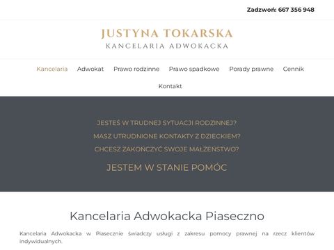 Adwokat-tokarska.pl kancelaria Piaseczno