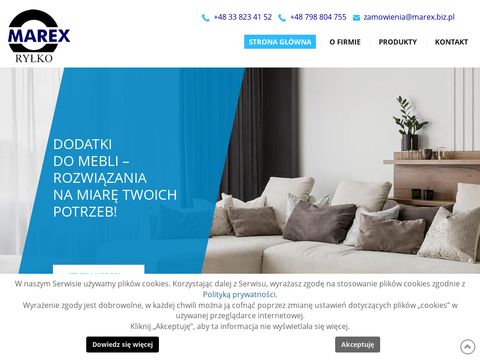 Marex zawiasy meblowe Wadowice