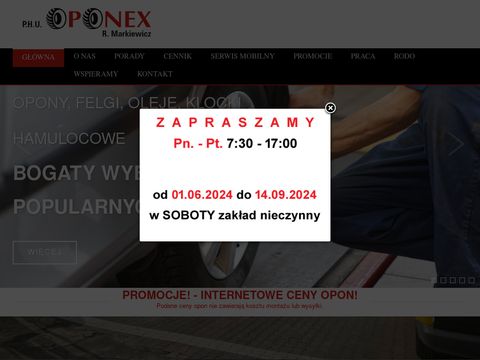 Oponex-belchatow.pl - klimatyzacja