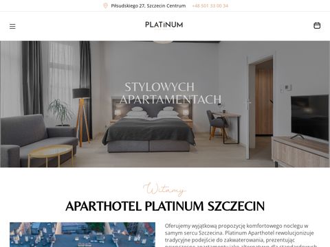 Aparthotel-platinum.pl - apartamenty w Szczecinie