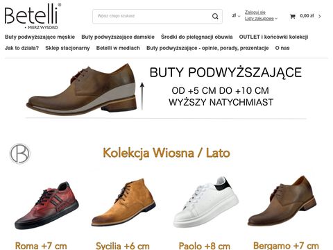 Betelli - buty podwyższające