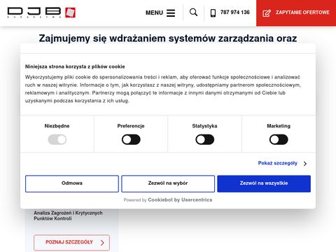 Djb-doradztwo.pl wdrażanie systemów ISO 9001