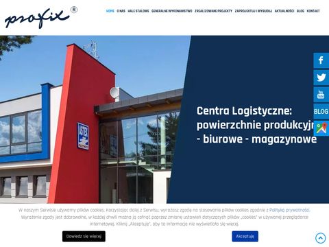 Profix realizacja hal stalowych Kraków