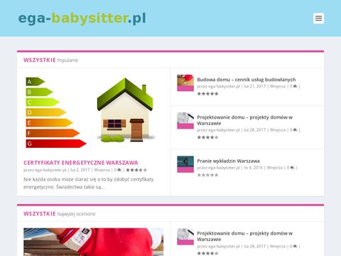 Ega-babysitter.pl opieka do dziecka