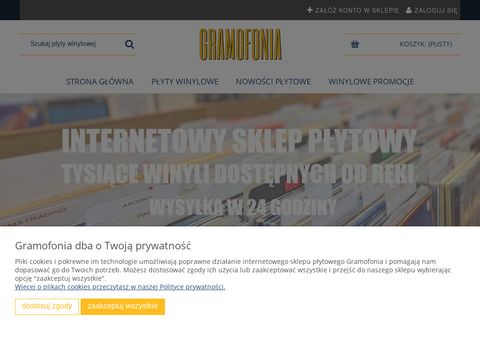 Gramofonia.com - płyty winylowe i design lata 60