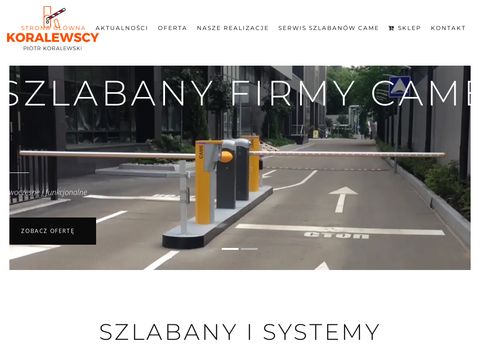 Koralewscy.pl szlabany