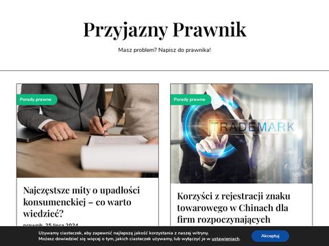 PrzyjaznyPrawnik.pl - darmowe porady prawne