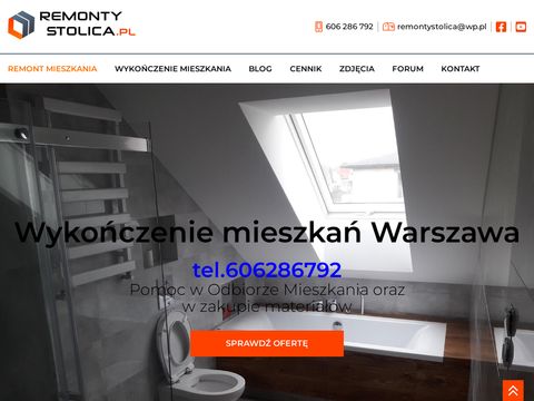 Remontystolica.pl remonty mieszkań Warszawy