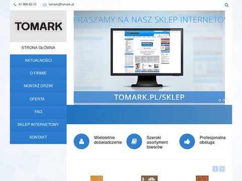 Tomark.pl okucia budowlane-zamki do drzwi, klamki