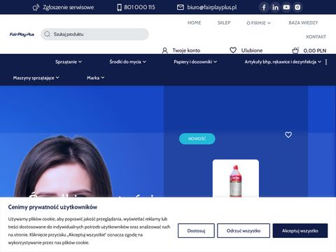 Fairplayplus.pl maszyny sprzątające
