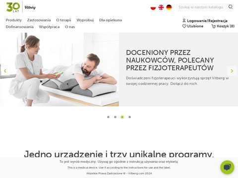 Vitberg.com urządzenia do wibroterapii