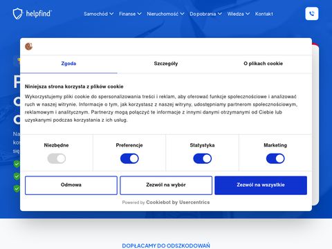 Helpfind.pl centrum odszkodowań