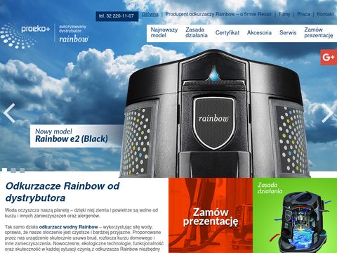 Proeko Plus odkurzacz Rainbow cennik