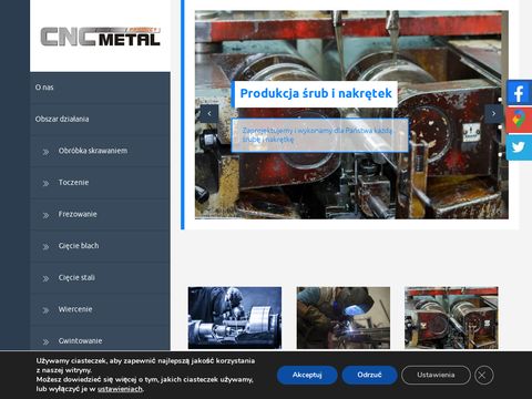 Cnc-metal.pl cięcie blach Konin