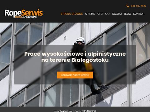 Ropeserwis.pl - malowanie dachów, wycinka drzew