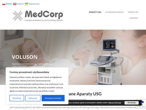 Medcorp.pl sprzęt usg