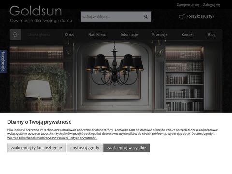 Goldsun-lampy.pl żyrandole plafony