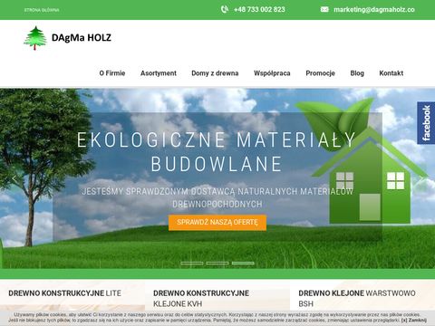 Dagmaholz.com.pl domy z drewna wykonawstwo