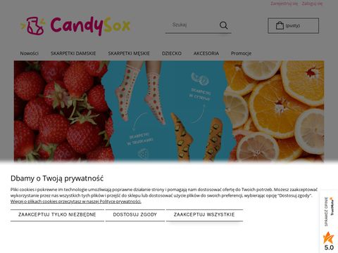 Candysox.pl kolorowe skarpetki