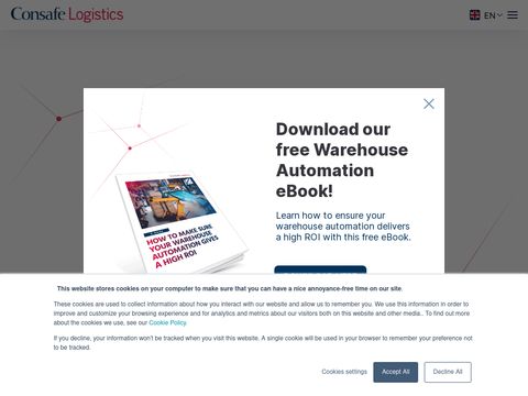 Consafe Logistics innowacje magazynowe
