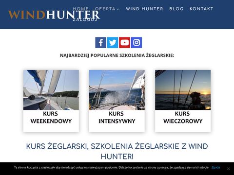 Wind-hunter.pl sternik motorowodny