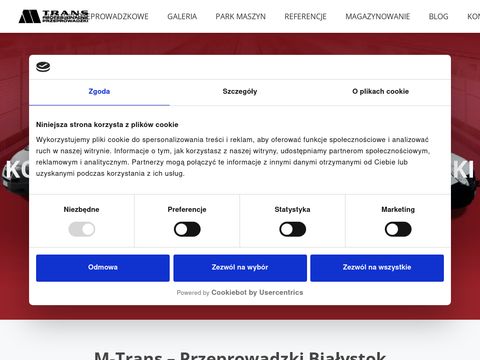 M-Trans przeprowadzki Białystok profesjonalnie
