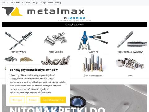 Metalmax.pl śruby nierdzewne