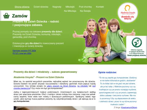 Akademiaumyslu.com.pl programy gry dla dzieci