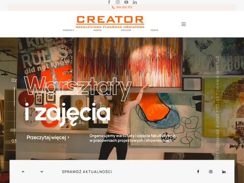 Creator.net.pl - kursy projektowania wnętrz