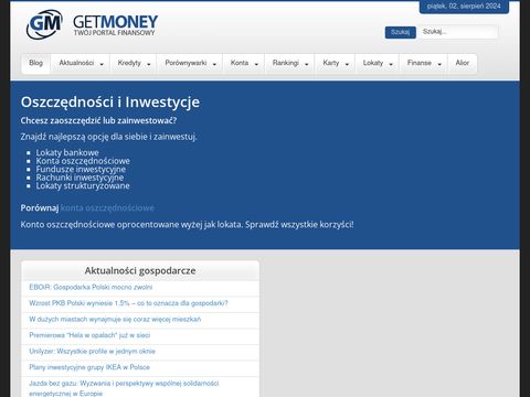 Get-money.pl porównywarka kredytów gotówkowych