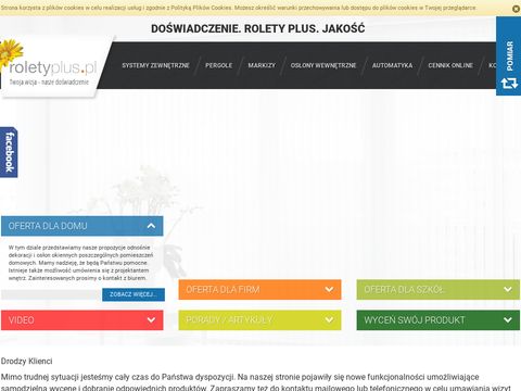 Roletyplus.pl żaluzje fasadowe