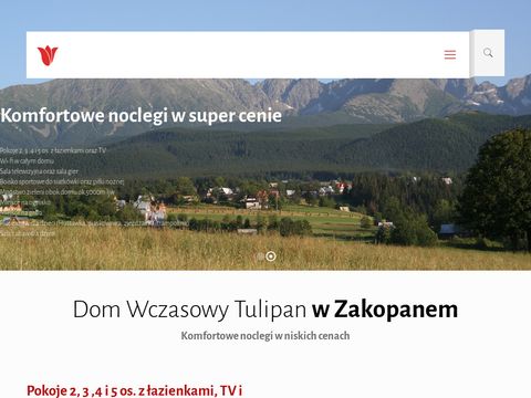 Tulipan dom wczasowy Zakopane