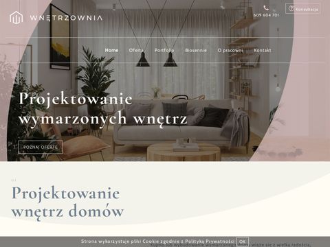 Wnetrzownia.pl - projektowanie szaf wnękowych