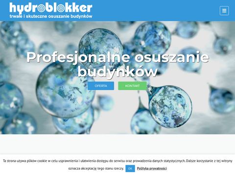 Hydroblokker osuszanie budynków