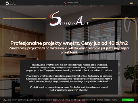 Senkoart.pl projektowanie design wnętrz