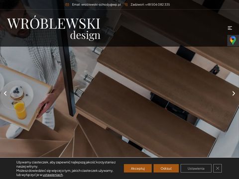 Design Wróblewski Kalisz schody wrocław