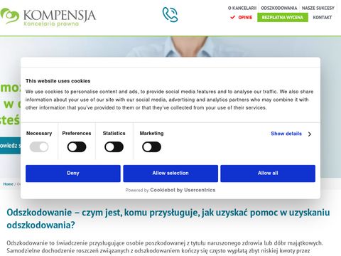 Kompensja.pl odszkodowania komunikacyjne