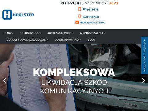 Hoolster.pl obsługa i pomoc z odszkodowaniami